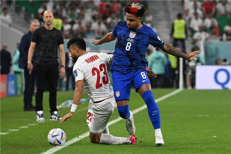بعد معركة كروية.. امريكا تتغلب على إيران في كأس العالم