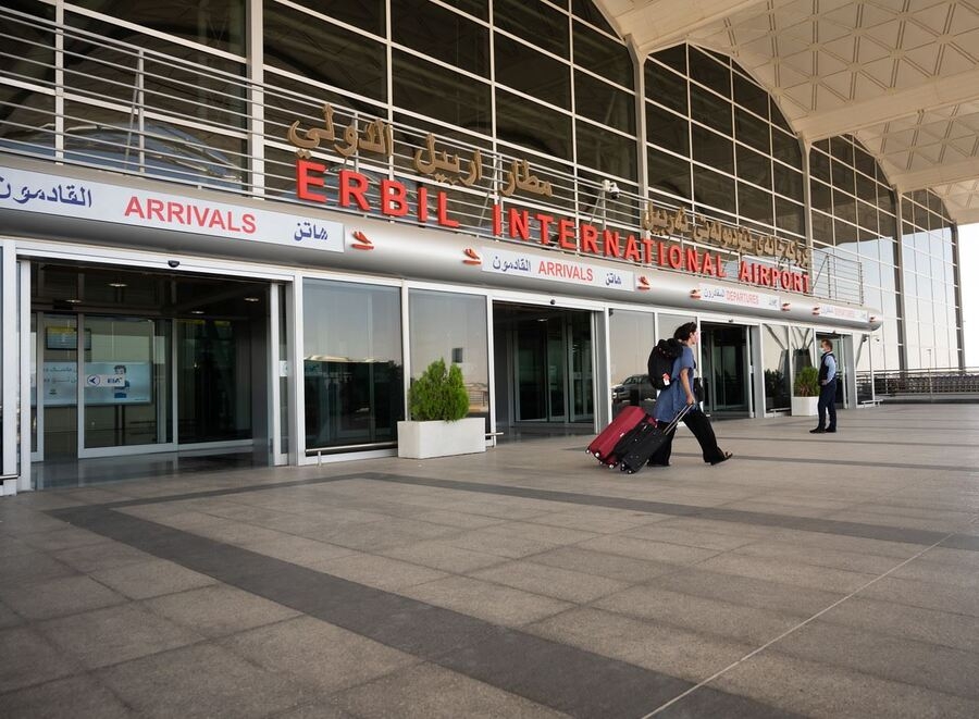 مطار أربيل يعلّق رحلاته الجوية بسبب سوء احوال الطقس