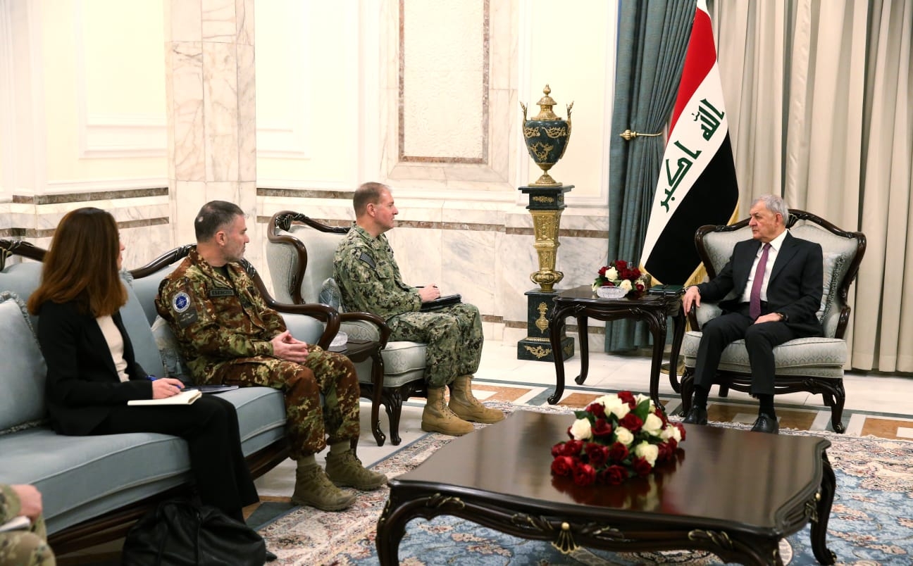 الرئيس رشيد: بغداد وباقي المدن العراقية تشهد تحسنا واستقرارا أمنيا