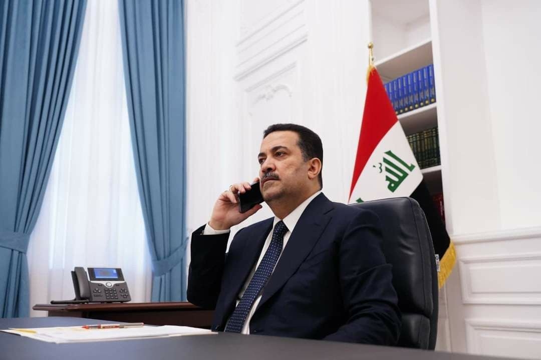 السوداني يتلقى اتصالاً هاتفياً من رئيس دولة الإمارات
