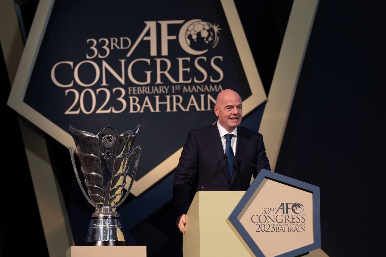 رئيس الفيفا يهنئ العراق بنجاح تنظيم بطولة خليجي 25