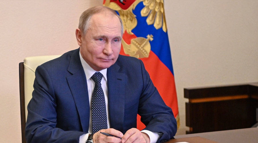 بوتين: نواجه عملا إرهابيا في بريانسك الحدودية مع اوكرانيا