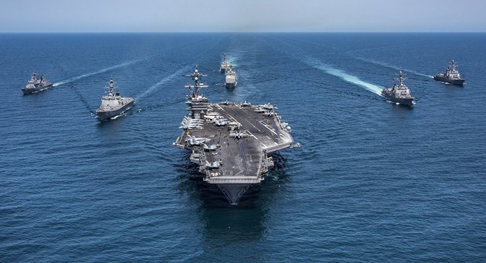 La Cinquième Flotte américaine tente de déployer (100) navires « sans pilote » en mer d’Oman » Agence de presse Baghdad Today