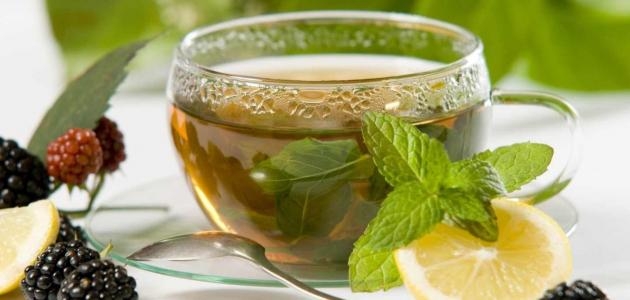 فوائد شرب الشاي الأخضر على 