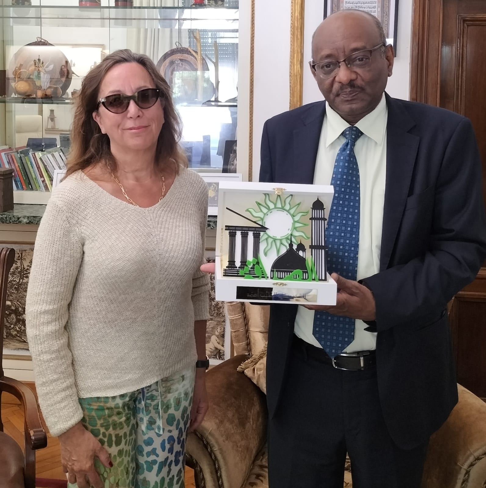 لحل أزمة السودان.. شخصيات عالمية متنوعة تتوافد على سفير السودان في روما