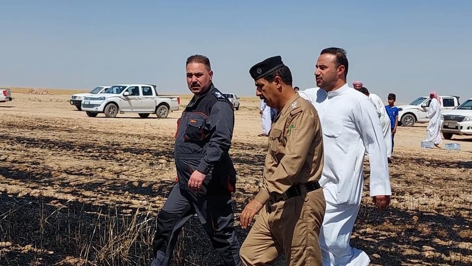 فصل جديد من مسلسل حرائق المحاصيل في العراق.. 800 دونم 