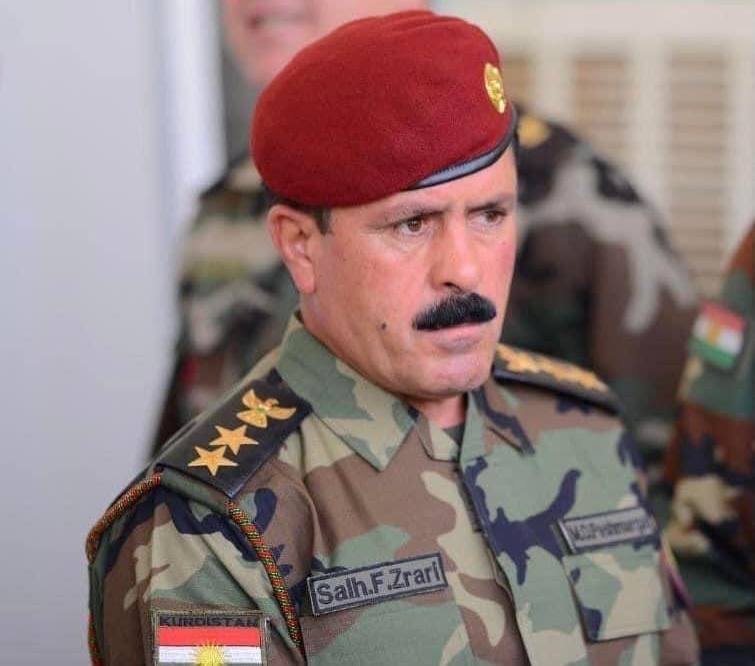 وفاة قائد اللواء 18 في البيشمركة بعد إصابته باشتباك مخمور مع الجيش العراقي