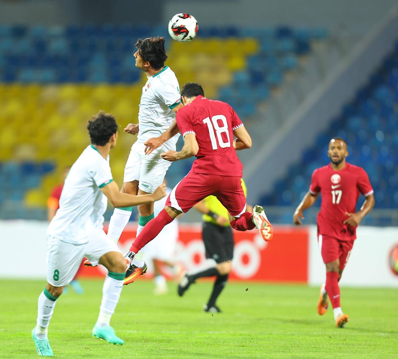 المنتخب الوطني يفقد فرصة لقب بطولة الاردن الدولية امام قطر