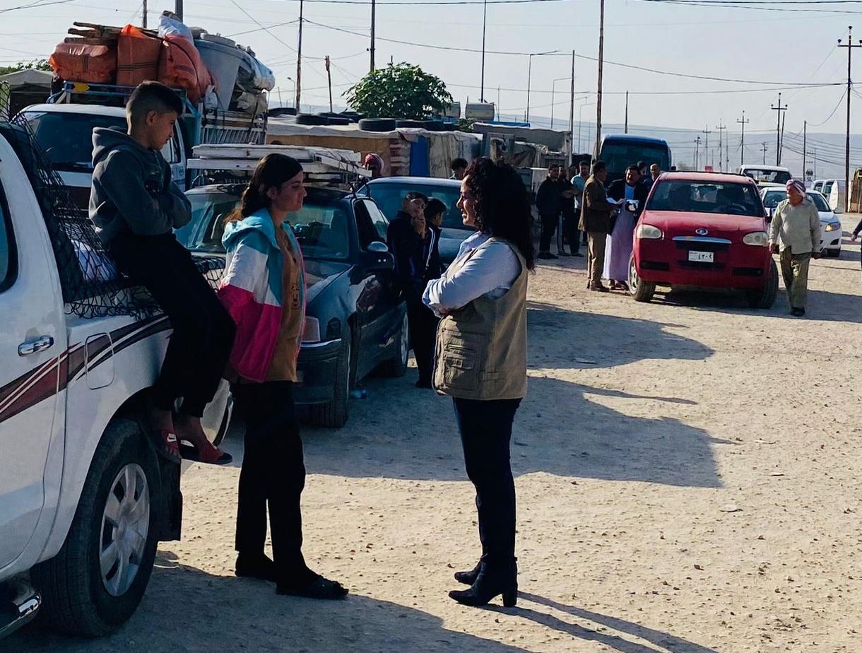 عودة 170 نازحا ايزيديا إلى مناطق سكناهم في سنجار