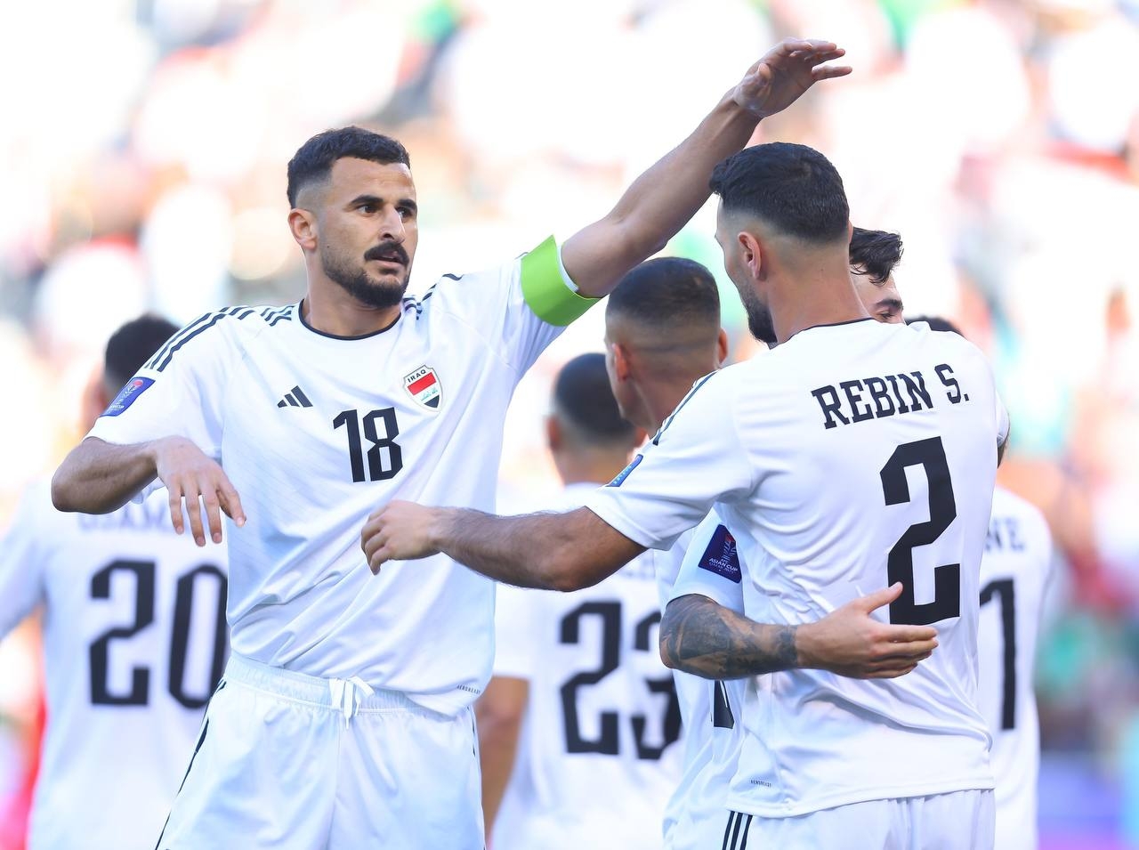 المنتخب العراقي يسجّل هدف التعادل بشباك المنتخب الأردني