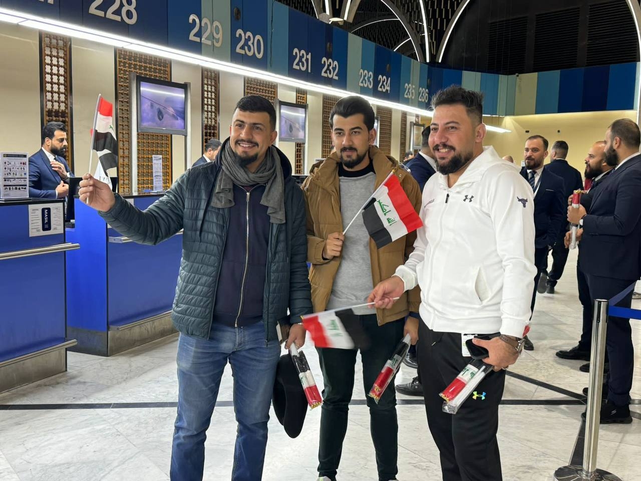 تسيير أول رحلة من بغداد الى الدوحة لنقل الجماهير العراقية لمؤازرة منتخبنا الوطني