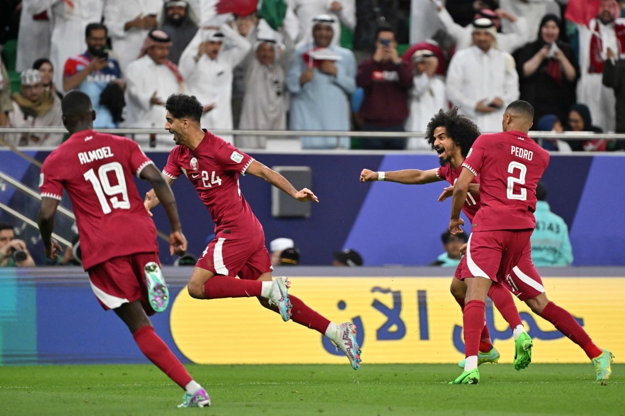 قطر تهز المرمى الإيراني بالهدف الثاني