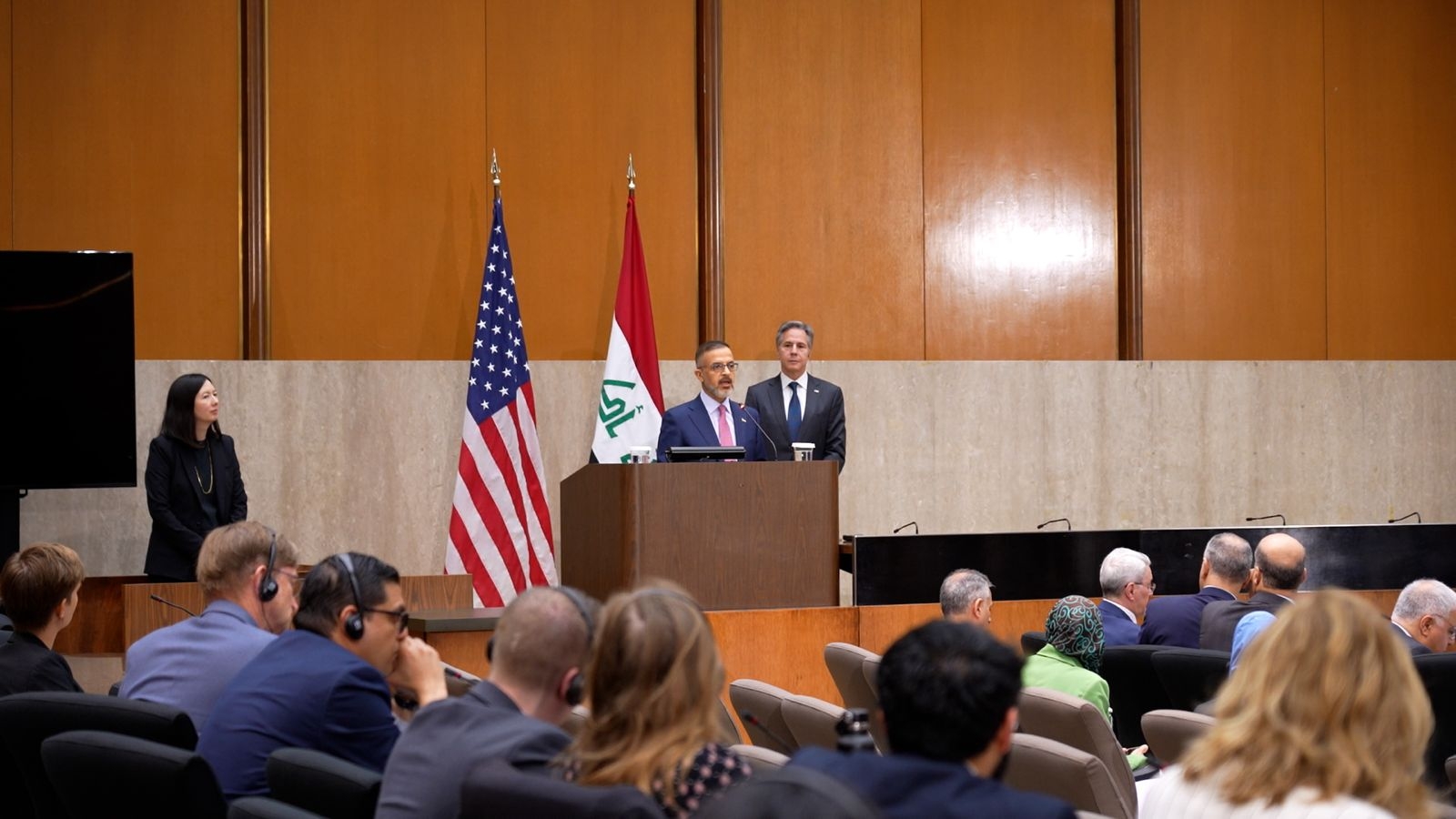 انطلاق اجتماعات أعمال اللجنة التسيقية العليا HCC بين العراق والولايات المتحدة الأمريكية