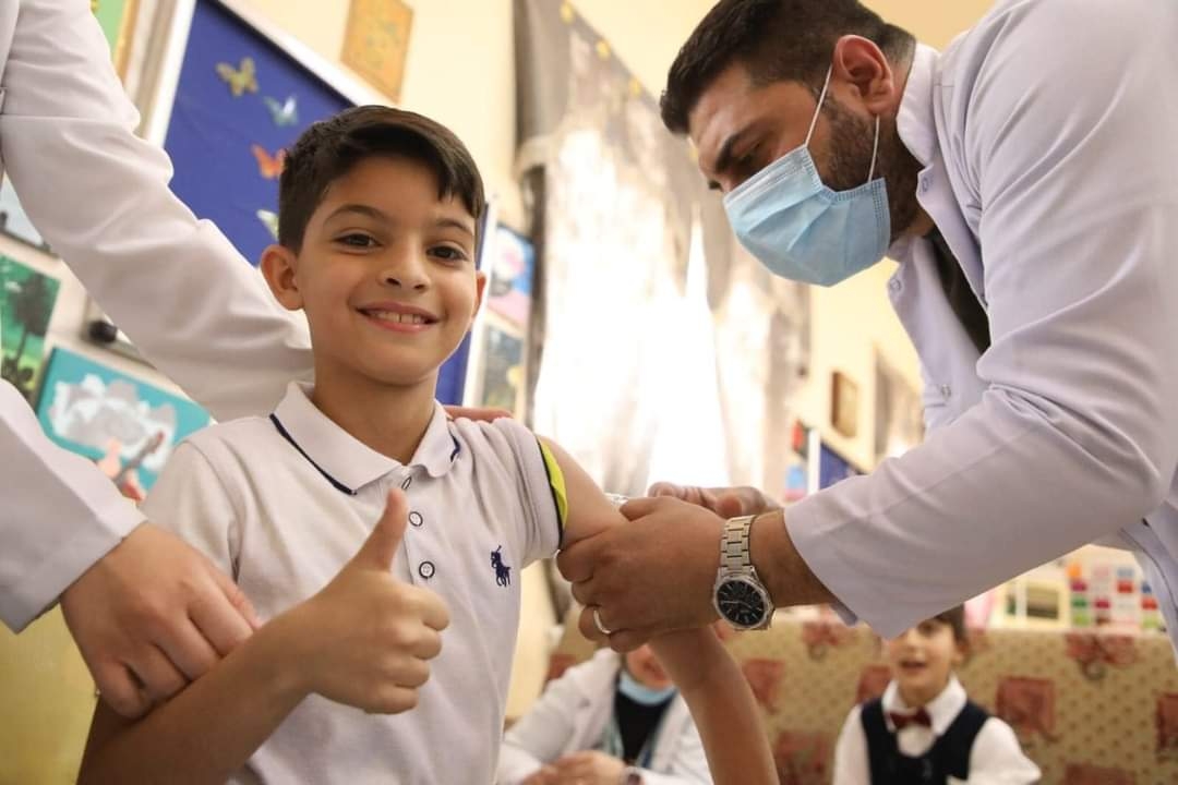 الصحة تعلن تلقيح اكثر من خمسة ملايين طفل ضد الحصبة وتؤكد: جميع اللقاحات آمنة