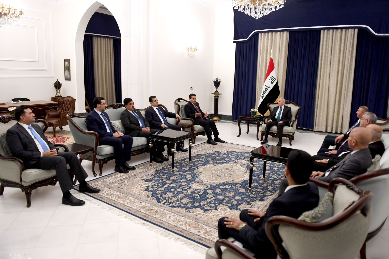 اجتماع رئاسي في بغداد لمناقشة 