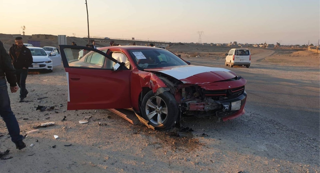 مصرع واصابة 8 أشخاص بحادثي سير في بغداد وصلاح الدين