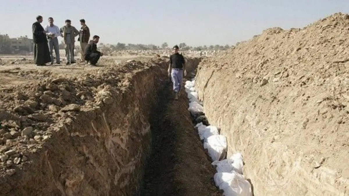 تعود الى 2014.. العثور على مقبرة جماعية للأيزيديين  (صور)