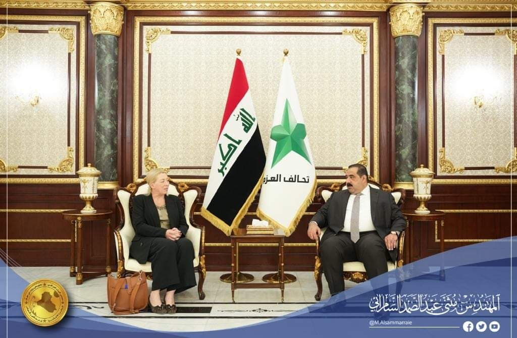 سفيرة كندا لدى العراق تزور رئيس تحالف العزم