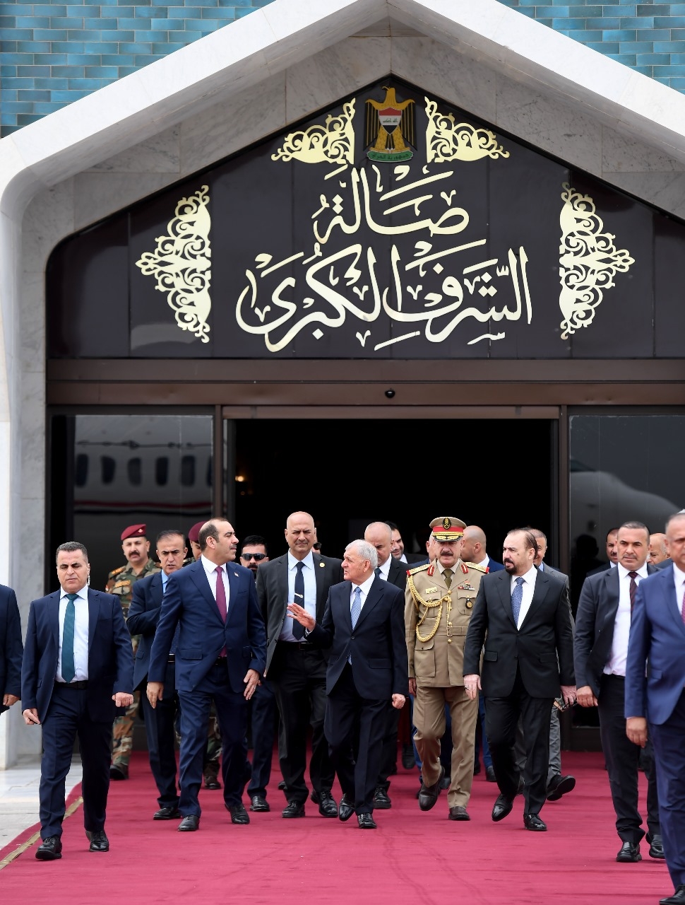 رئيس الجمهورية يغادر بغداد إلى عمّان في زيارة رسمية