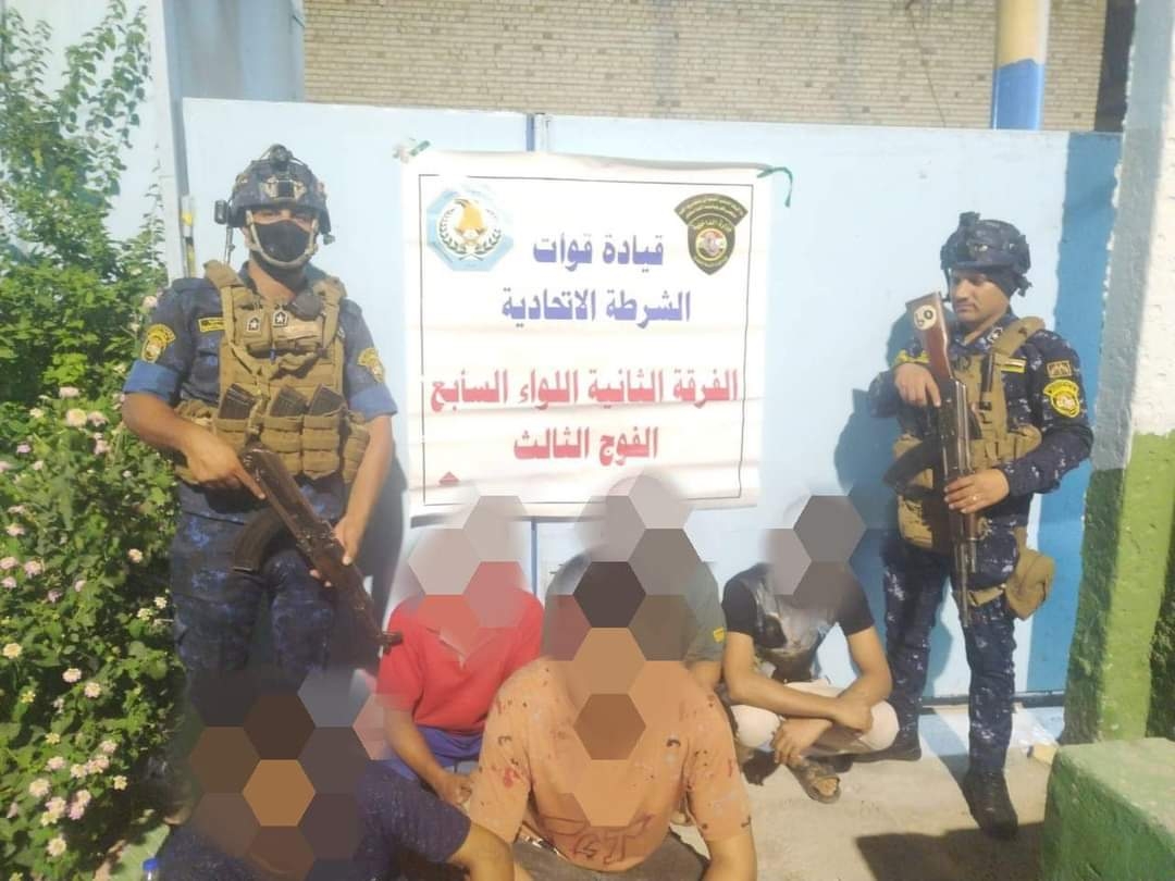 القبض على 21 متهماً واغلاق قاعة مناسبات غير رسمية في بغداد