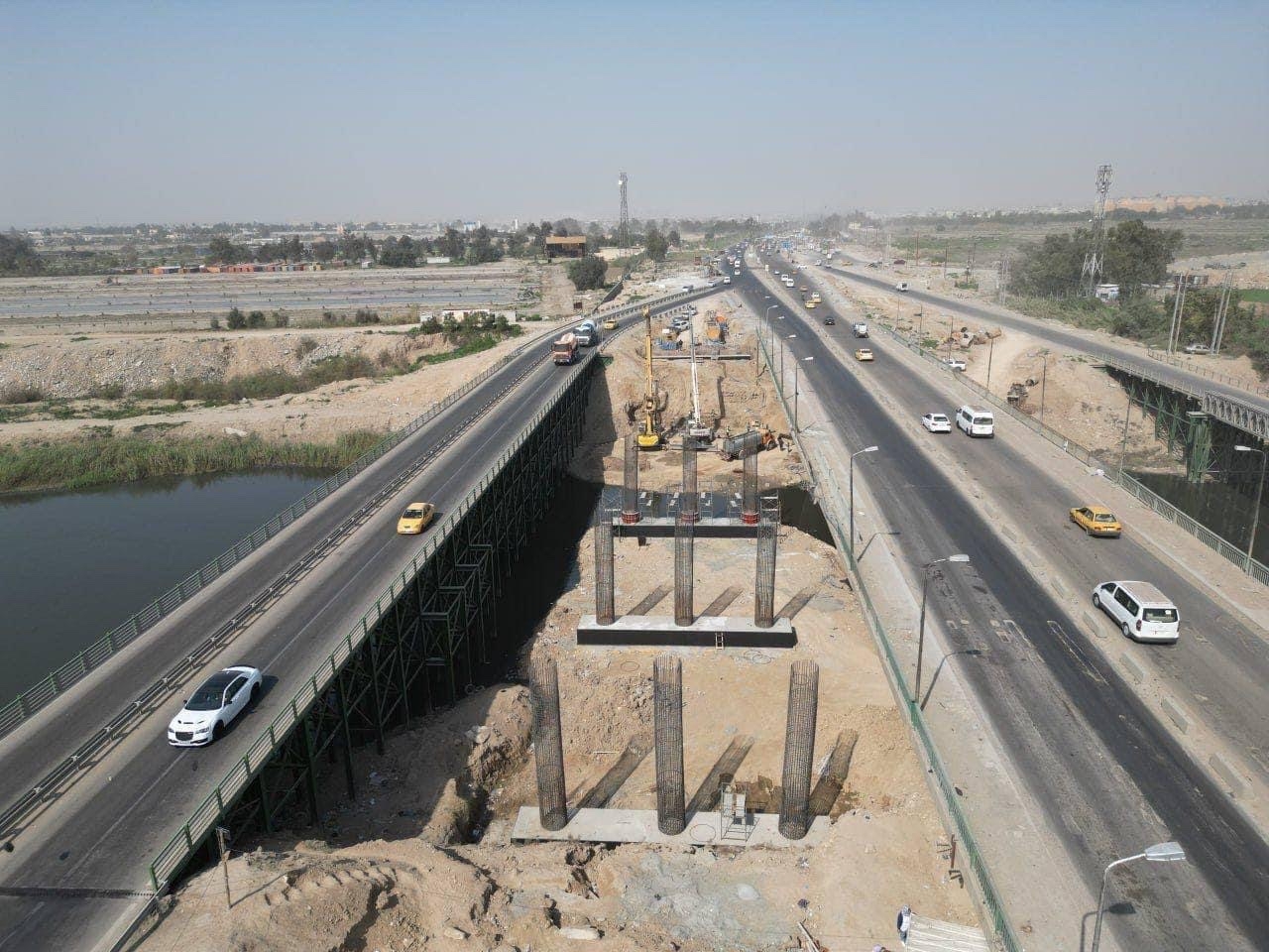 المرور تعلن المباشرة بفتح مجسر المهندسين على سريع قناة الجيش