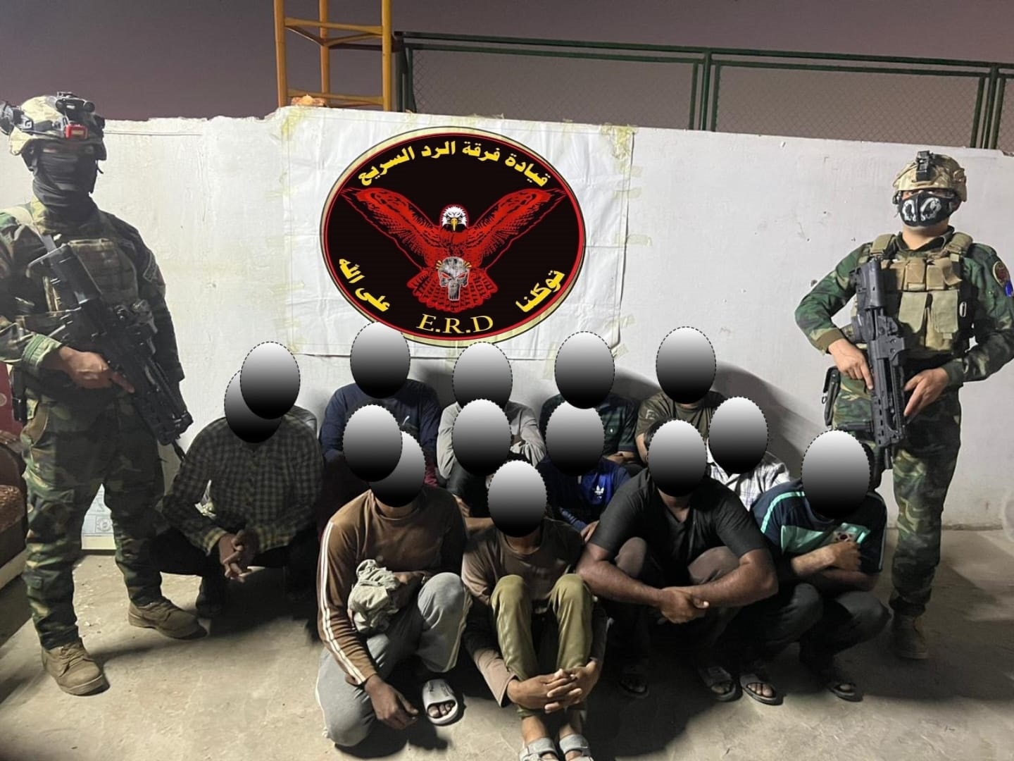 القبض على 16 متهمًا غالبيتهم أجانب في رصافة بغداد