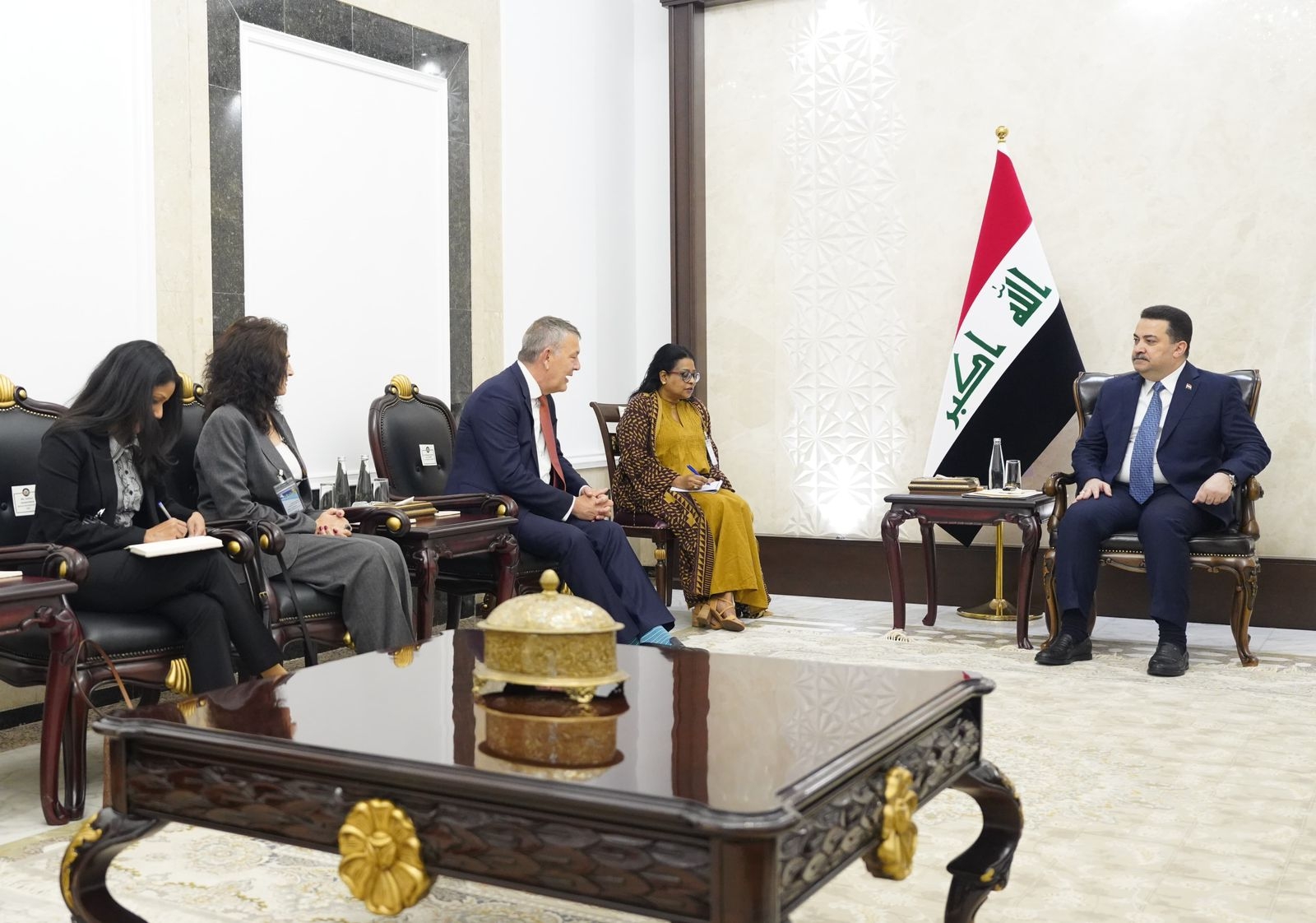 السوداني يجدد دعم العراق لوكالة الأونروا للتخفيف عن معاناة الفلسطينيين