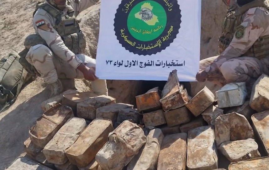 ضبط انفاق ومخابئ تحت الأرض تابعة إلى داعش في نينوى