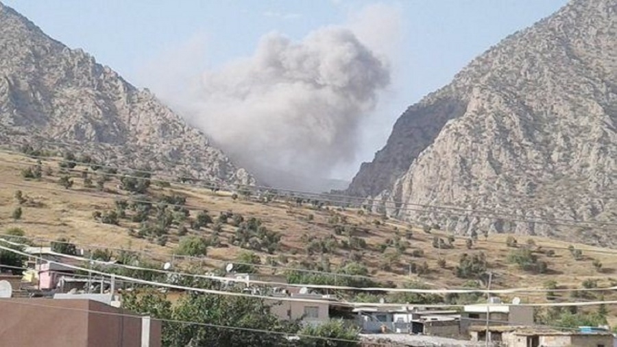 قصف مدفعي تركي يستهدف ناحية العمادية في دهوك