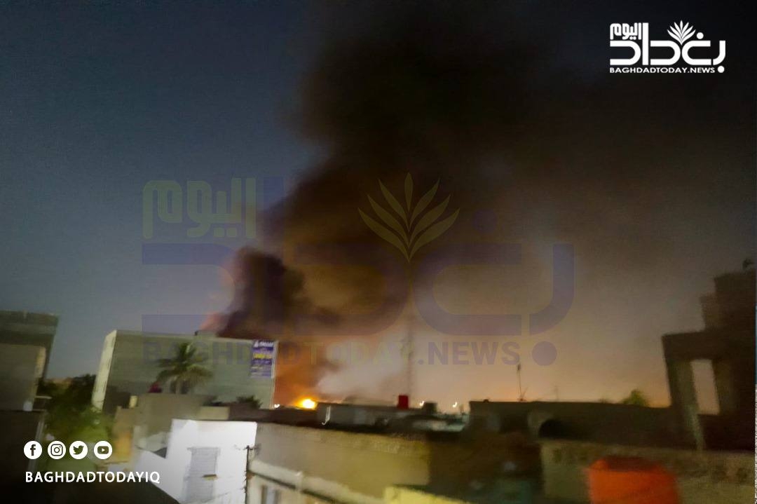 انفجار مولدة بمنطقة علي الصالح في بغداد