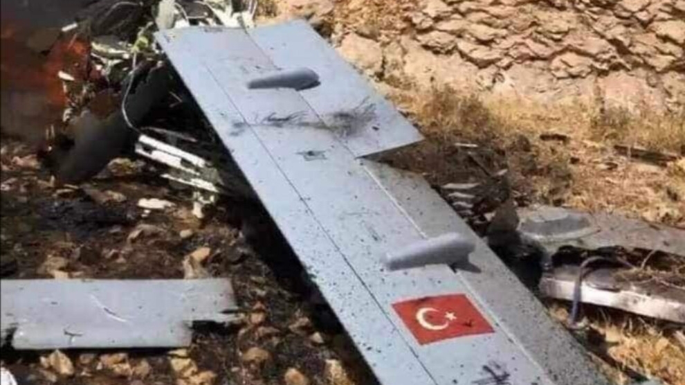 اسقاط طائرة مسيرة للقوات التركية في بينجوين بالسليمانية